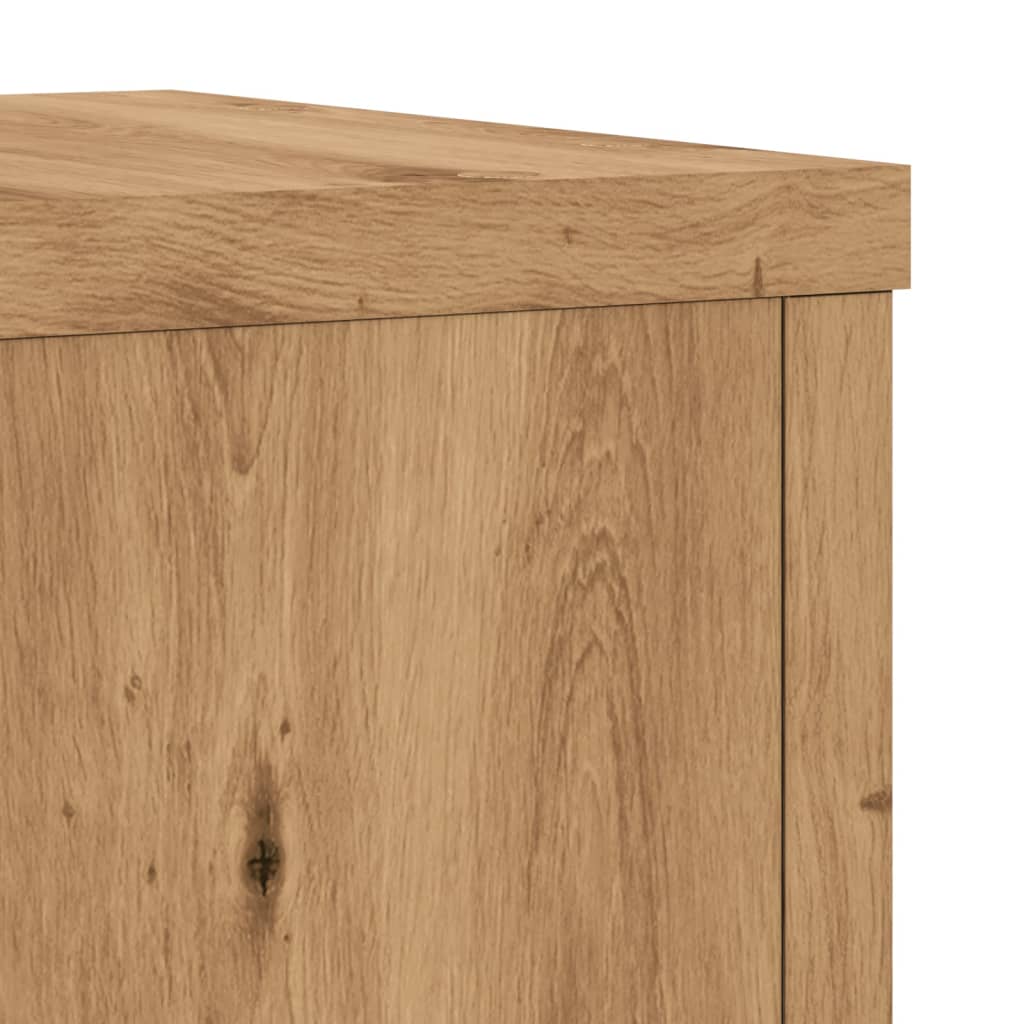 Supporti per Piante 2 pz Rovere 20x20x30 cm in Multistrato - homemem39