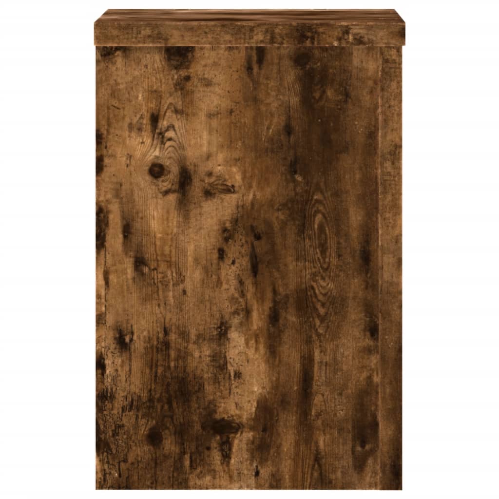 Supporti per Piante 2 pz Rovere 25x25x35 cm Legno Multistrato - homemem39