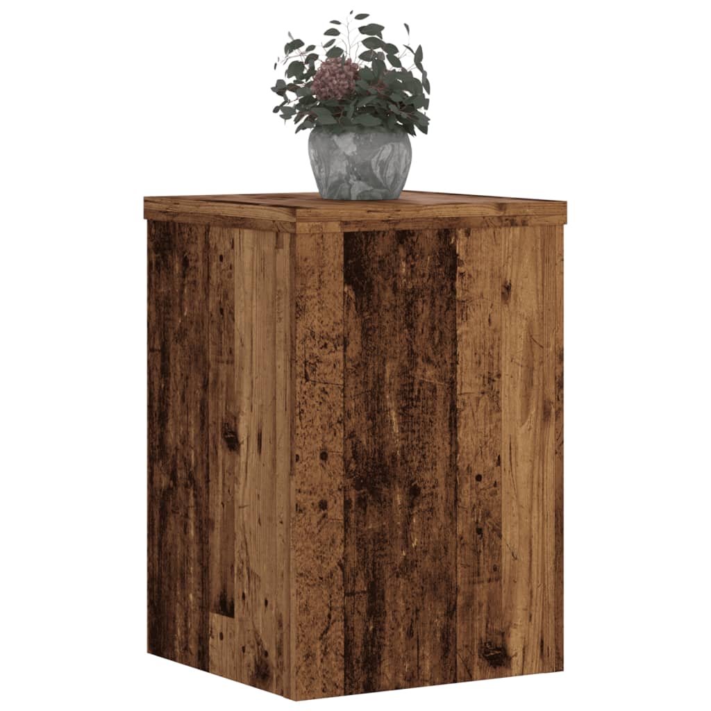 Supporti per Piante 2 pz Legno 25x25x35 cm Legno Multistrato - homemem39