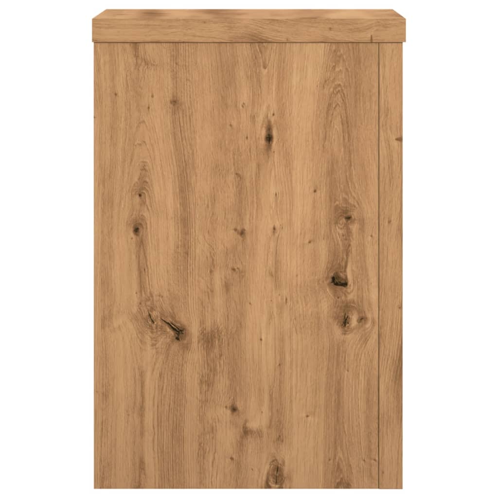 Supporti per Piante 2 pz Rovere 25x25x35 cm in Multistrato - homemem39