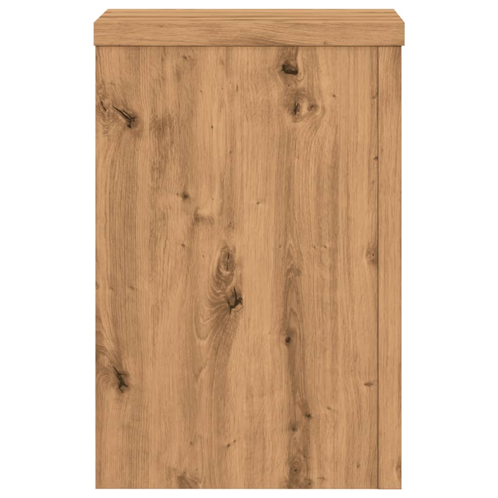 Supporti per Piante 2 pz Rovere 25x25x35 cm in Multistrato - homemem39