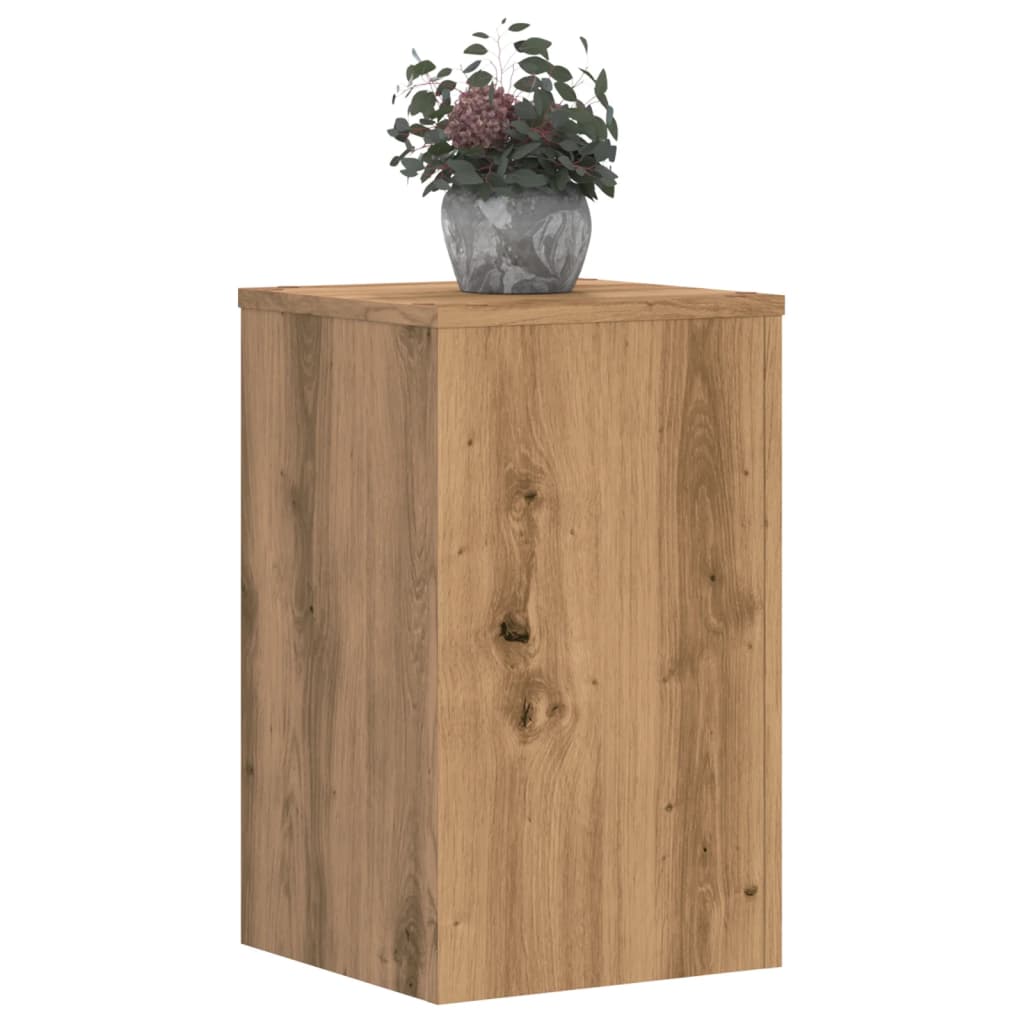Supporti per Piante 2 pz Rovere 30x30x50 cm in Multistrato - homemem39