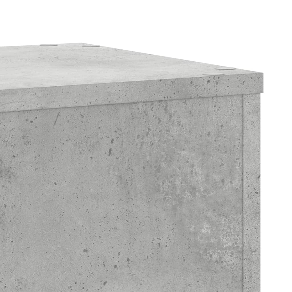 Supporti per Piante 2 pz Grigio 30x30x70 cm Legno Multistrato - homemem39