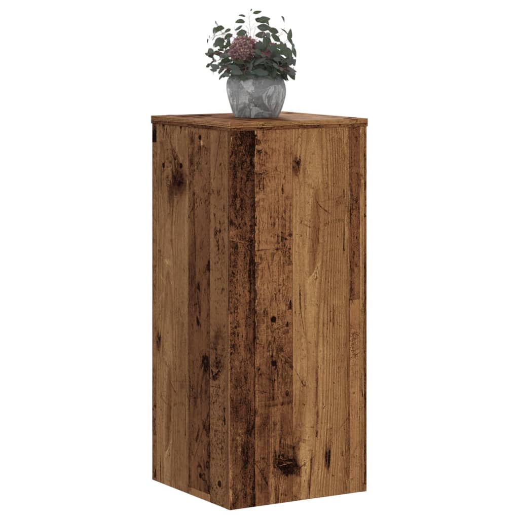 Supporti per Piante 2 pz Legno 30x30x70 cm Legno Multistrato - homemem39