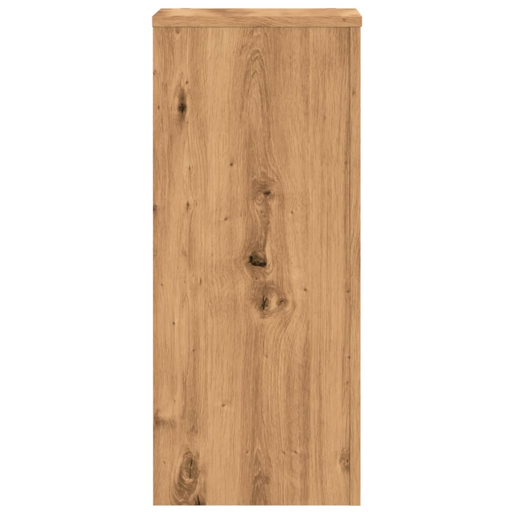 Supporti per Piante 2 pz Rovere 30x30x70 cm in Multistrato - homemem39