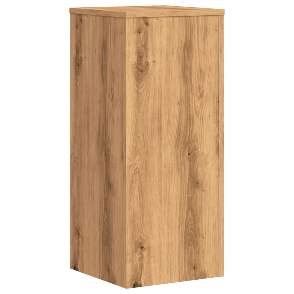 Supporti per Piante 2 pz Rovere 30x30x70 cm in Multistrato - homemem39