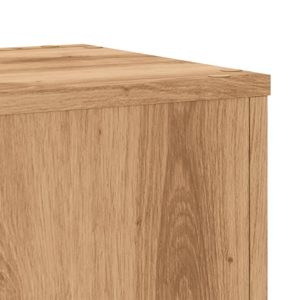 Supporti per Piante 2 pz Rovere 30x30x70 cm in Multistrato - homemem39