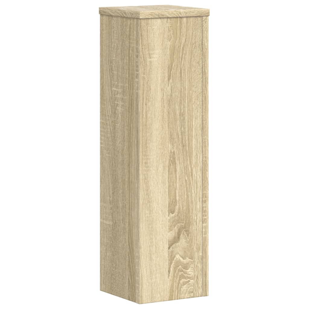 Supporti per Piante 2 pz Rovere 17x17x60 cm in Multistrato - homemem39