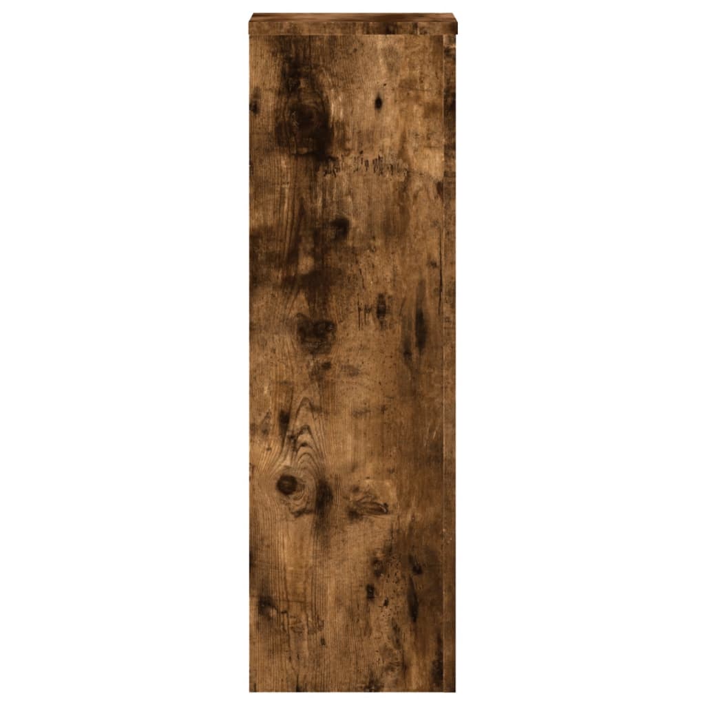 Supporti per Piante 2 pz Rovere 25x25x80 cm Legno Multistrato - homemem39