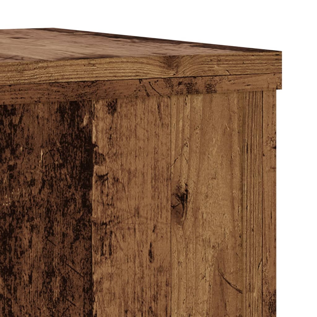 Supporti per Piante 2 pz Legno 25x25x80 cm Legno Multistrato - homemem39