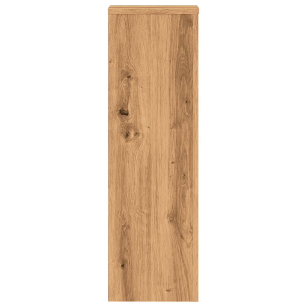 Supporti per Piante 2 pz Rovere 25x25x80 cm in Multistrato - homemem39