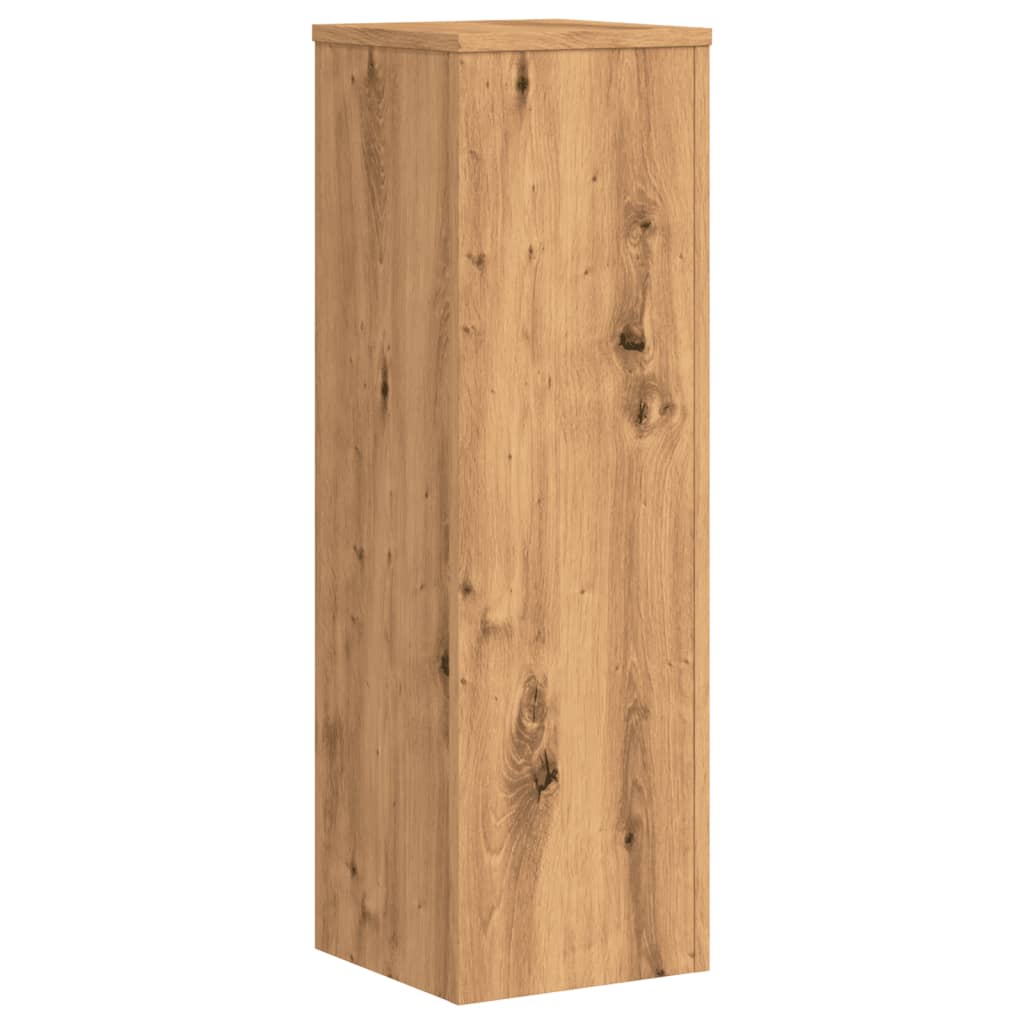 Supporti per Piante 2 pz Rovere 25x25x80 cm in Multistrato - homemem39