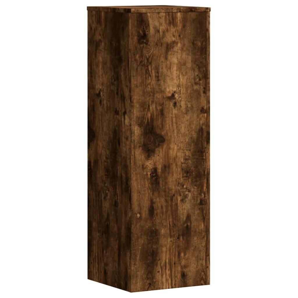 Supporto per Piante Rovere Fumo 33x33x100 cm in Truciolato - homemem39