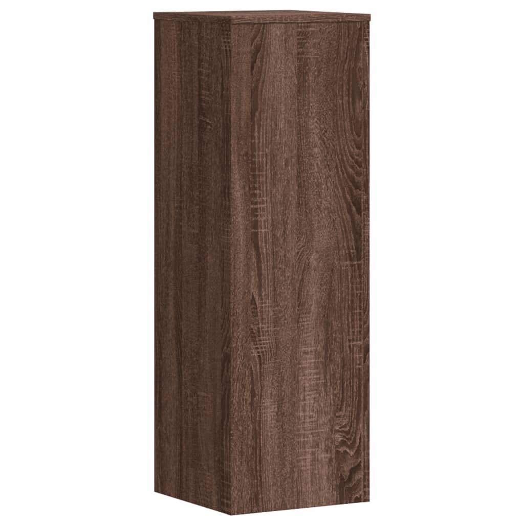 Supporto per Piante Rovere Marrone 33x33x100 cm in Truciolato - homemem39