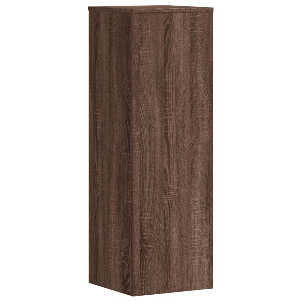 Supporto per Piante Rovere Marrone 33x33x100 cm in Truciolato - homemem39