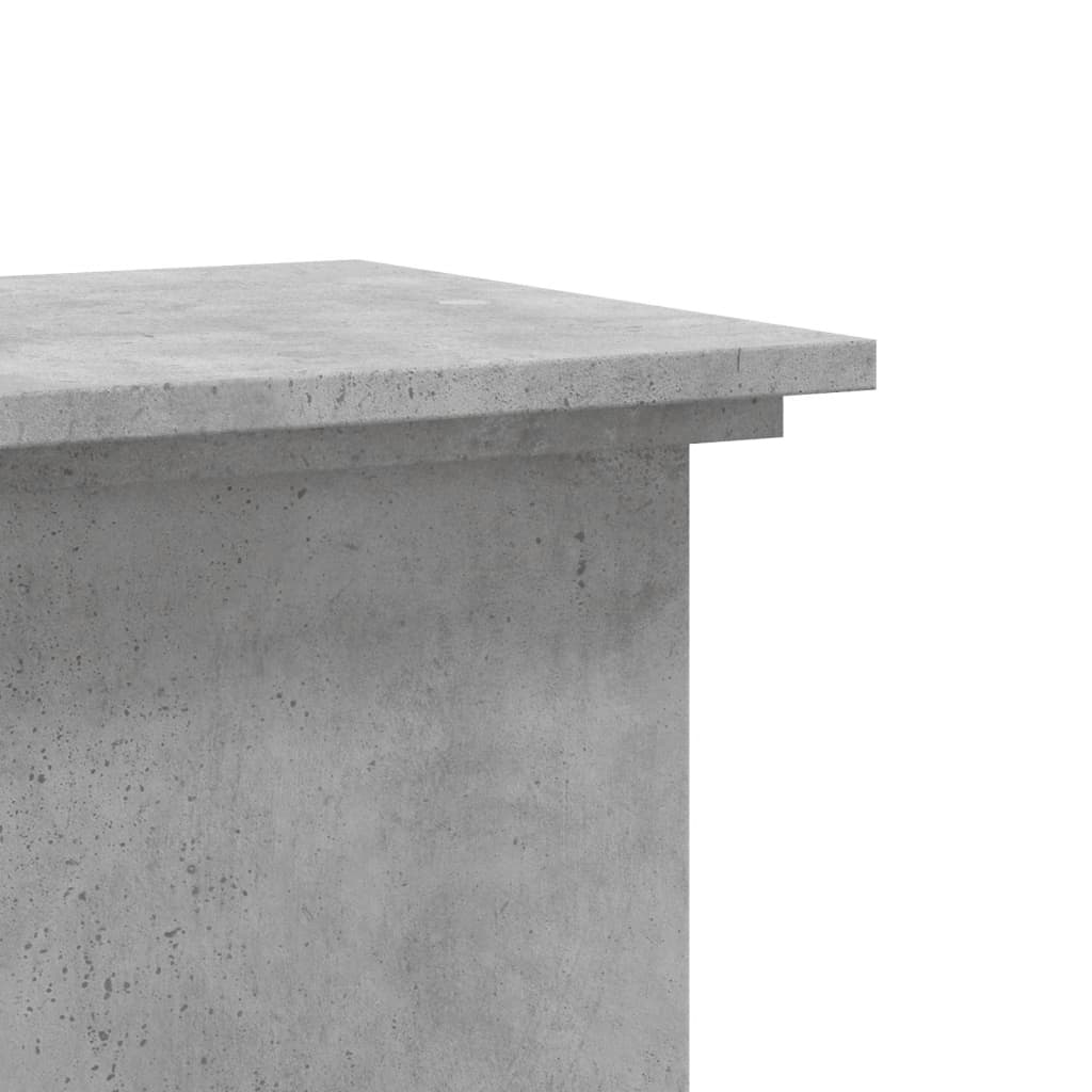 Supporto per Piante Grigio 33x33x60 cm in Legno Multistrato - homemem39