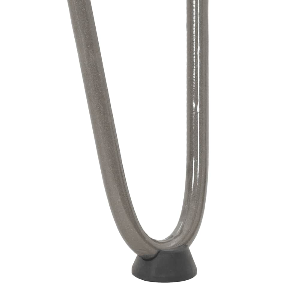 Gambe Tavolo a Forcina 4 pz 42 cm Acciaio Massiccio - homemem39