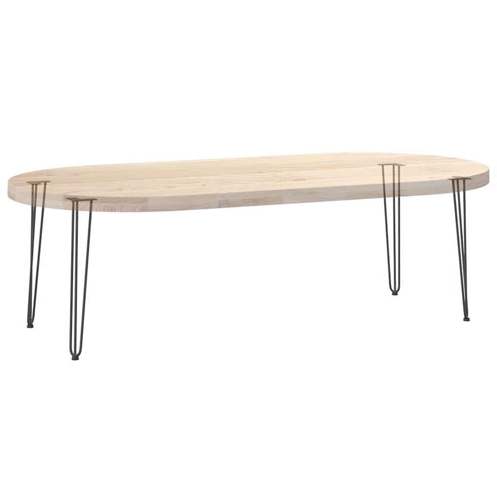 Gambe Tavolo a Forcina 4 pz Antracite 72 cm Acciaio Massiccio - homemem39