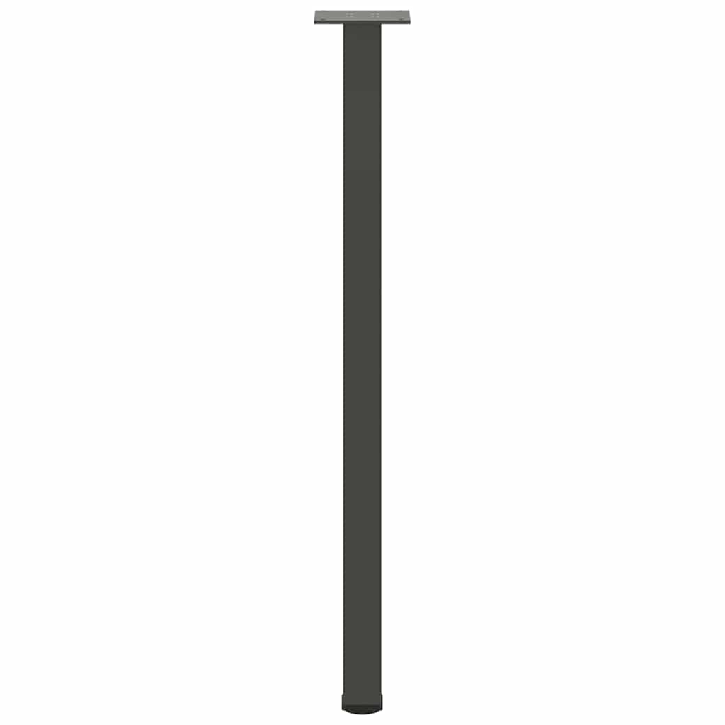 Gambe per Tavolino 4 pz Antracite 72-74 cm in Acciaio - homemem39