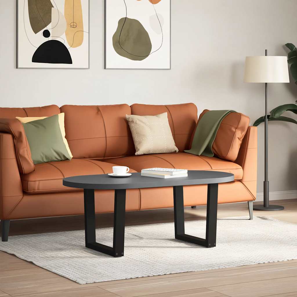 Gambe per Tavolo da Pranzo a V 2 pz Nero 50x(42-43,3)cm Acciaio - homemem39