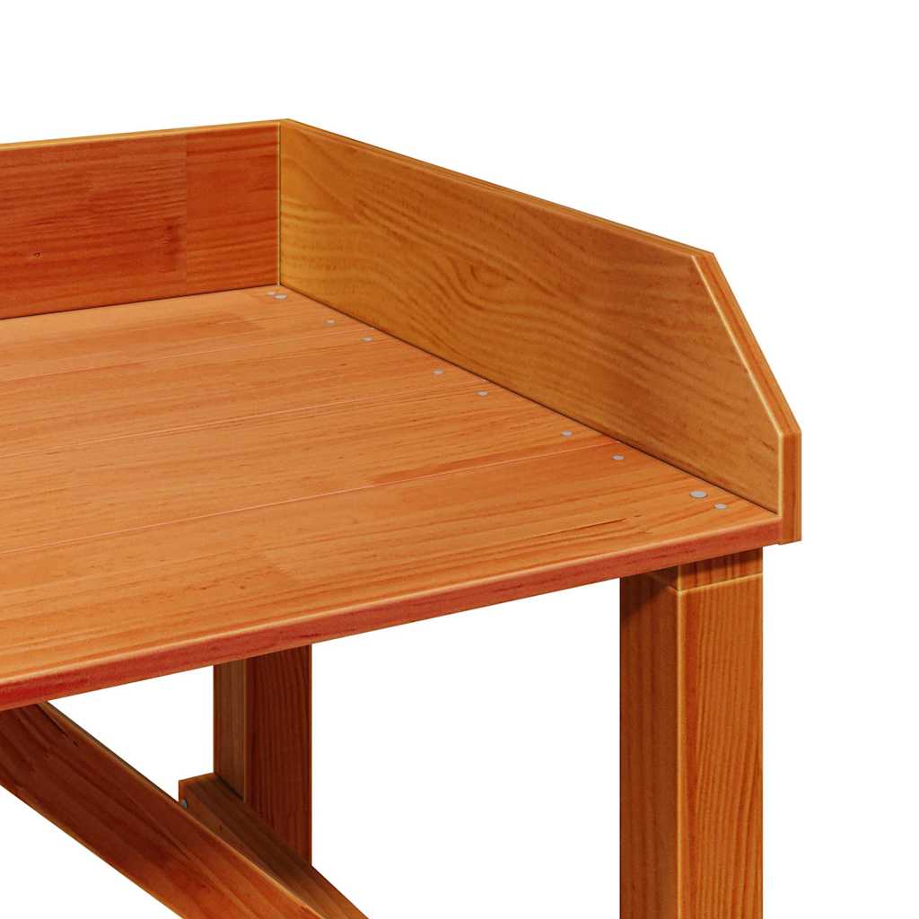 Supporti per piante con lo scaffale Marrone 75 x 40 x 90 cm