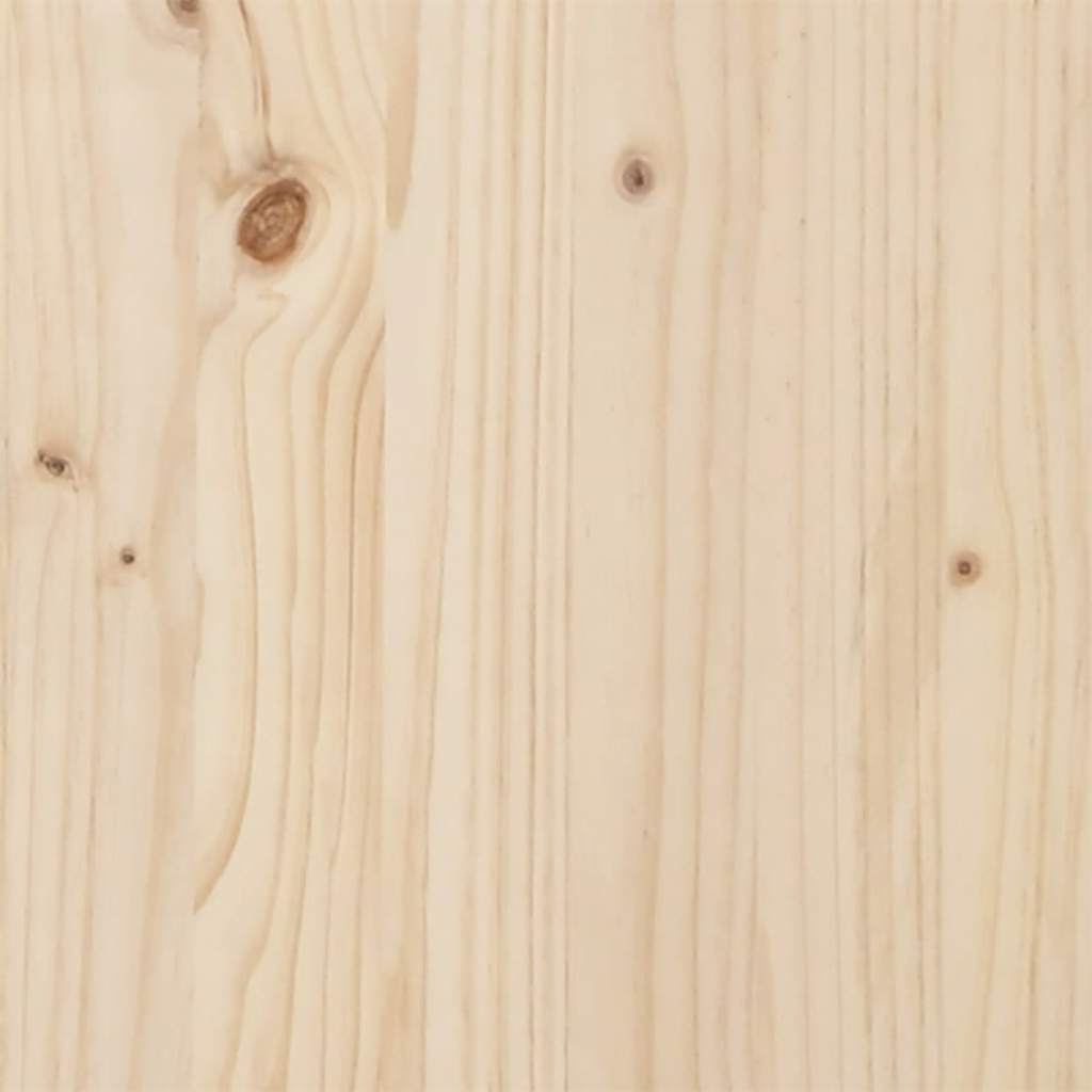 Giroletto con Testiera 90x190 cm in Legno Massello di Pino | homemem39