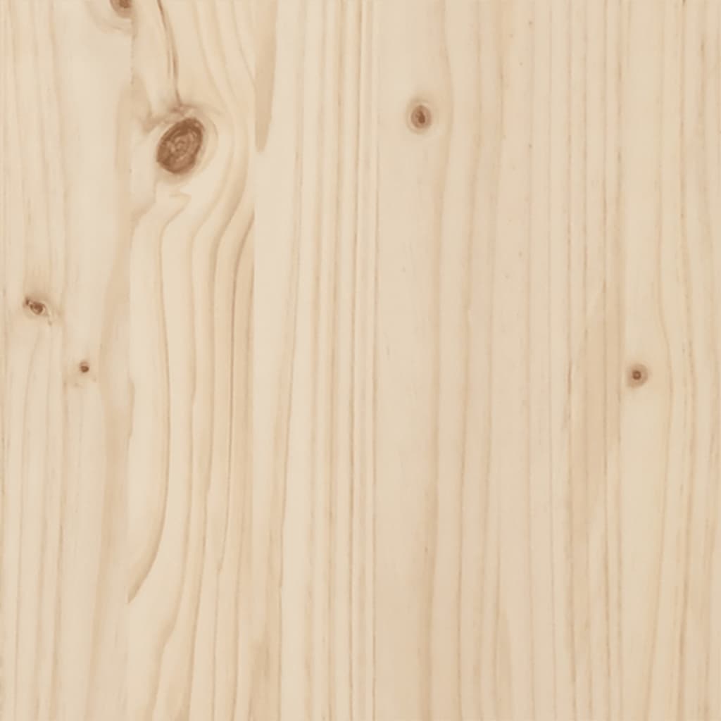 Letto senza Materasso 160x200 cm in Legno Massello di Pino | homemem39