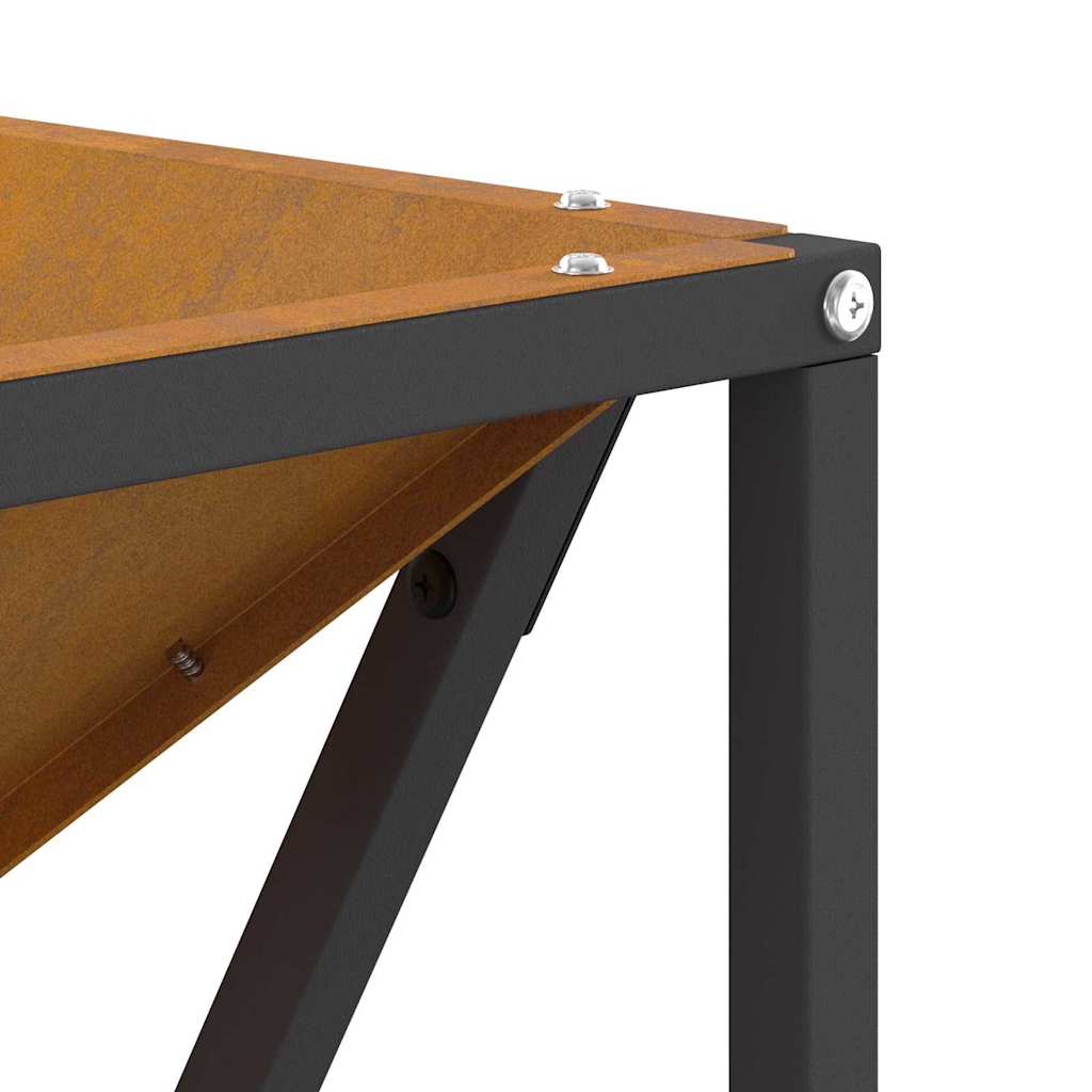 Focolare Marrone 50 x 50 x 35 cm Acciaio