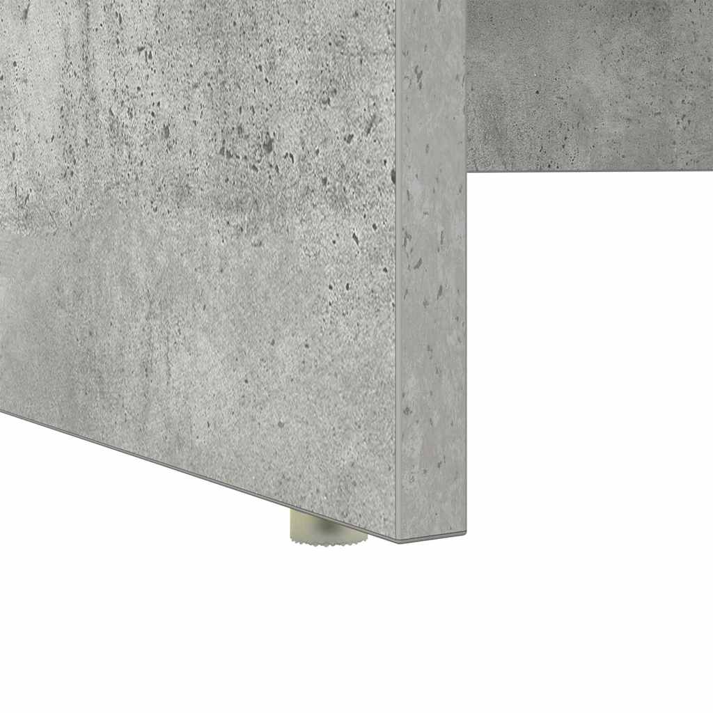 Scrivania Grigio cemento 120,5 x 44 x 88,5 cm
