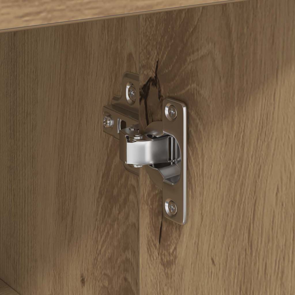 Credenza rovere artigianale 38 x 34.5 x 75 cm Legno multistrato