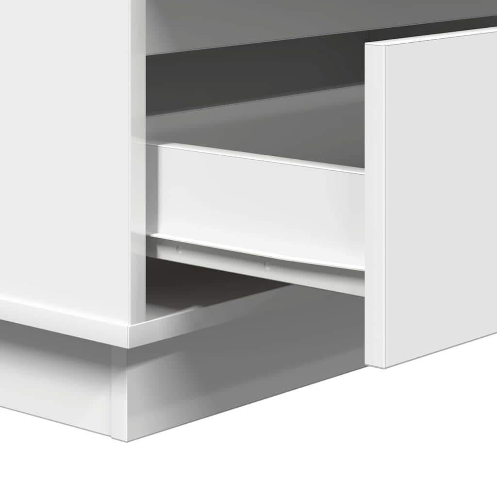 Armadio da Notte Bianco 71 x 34,5 x 75 cm Legno multistrato | homemem39
