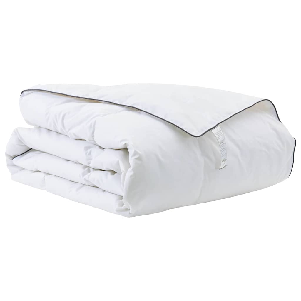 Duvet Invernale Bianco 155 x 200 cm Piume