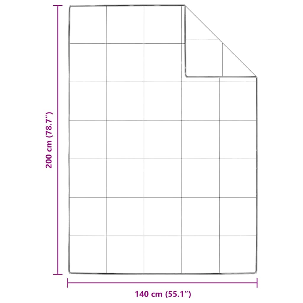Quilt e Piumini Bianco 140 x 200 cm Piume