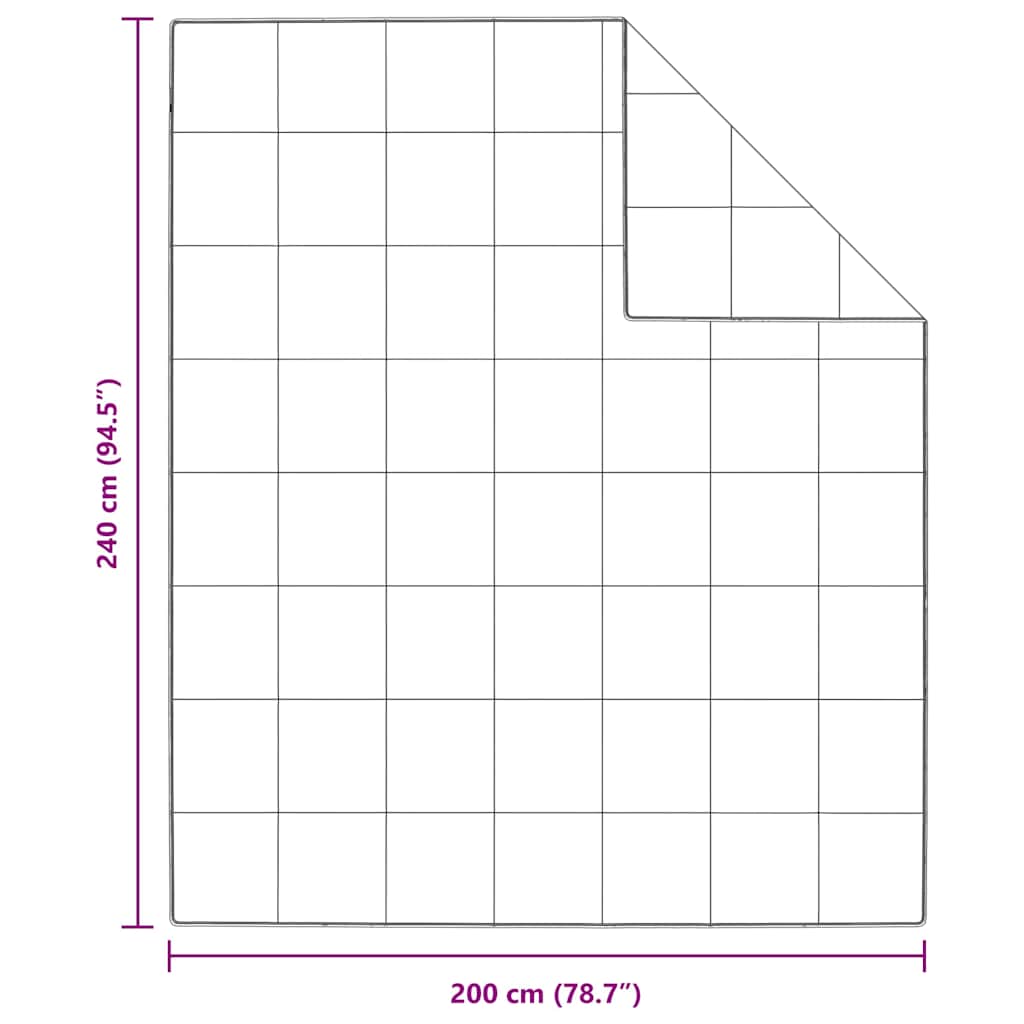 Quilt e Piumini Bianco 240 x 200 cm Piume