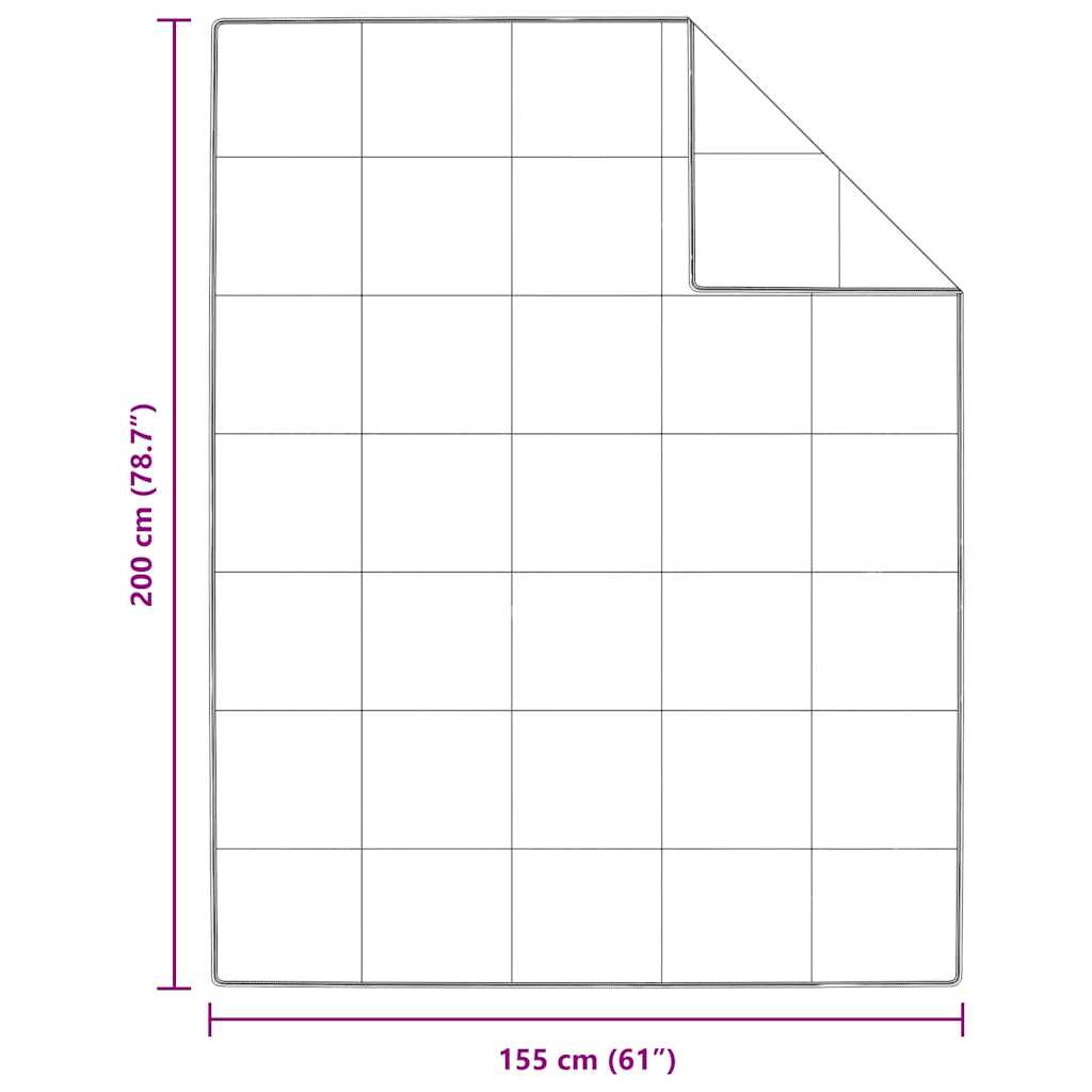 Quilt e Piumini Bianco 155 x 200 cm Piume