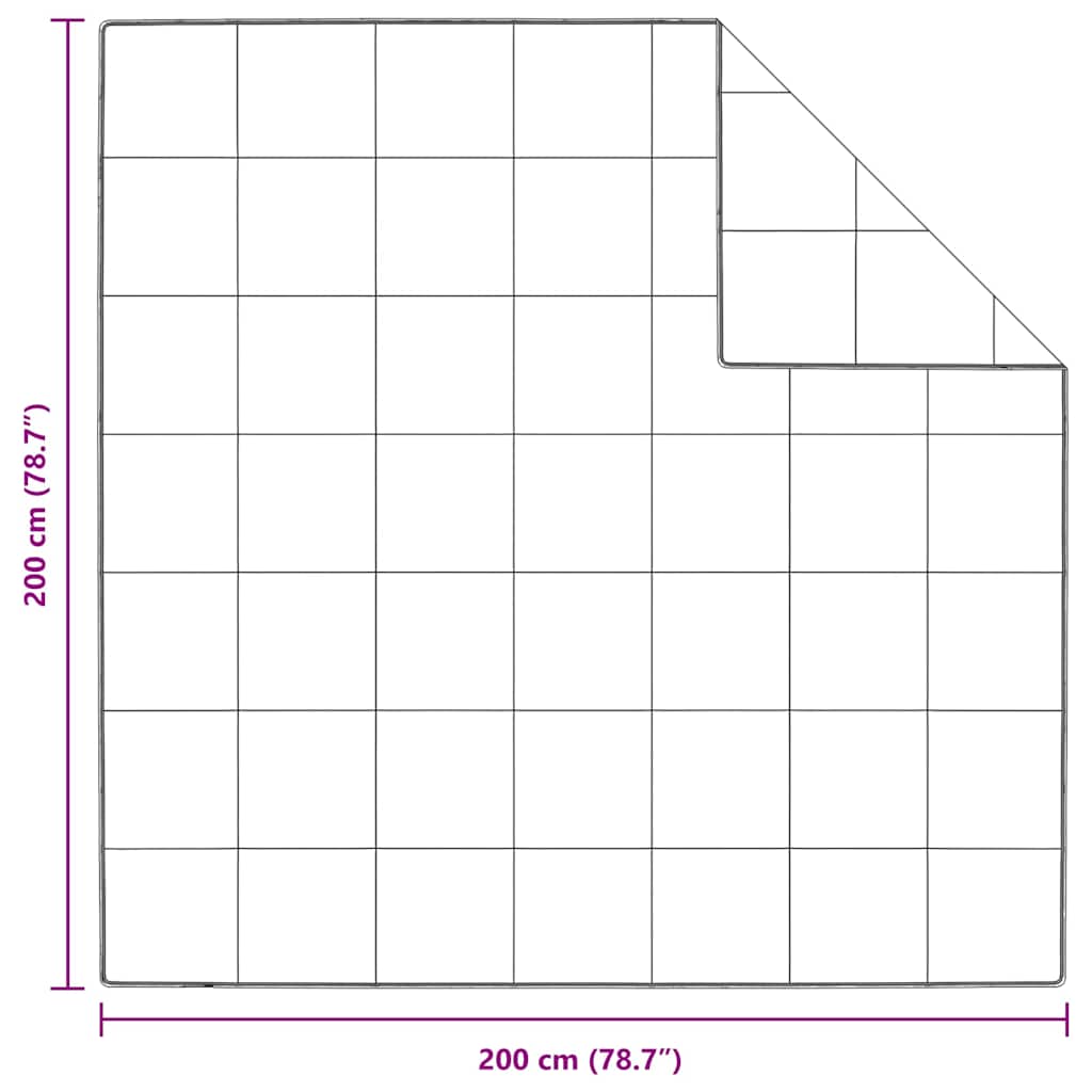 Quilt e Piumini Bianco 200 x 200 cm Piume