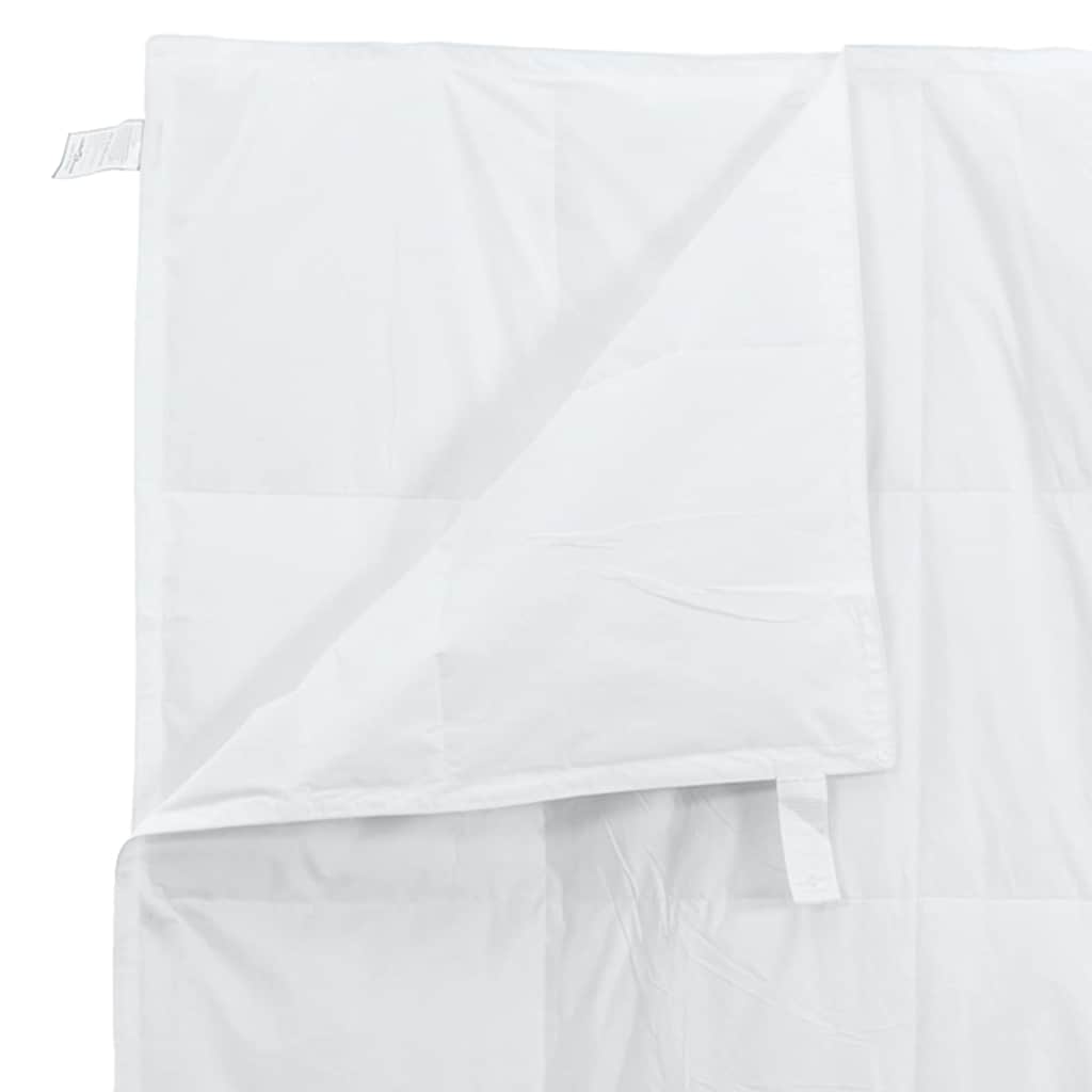 Quilt e Piumini Bianco 240 x 200 cm Piume
