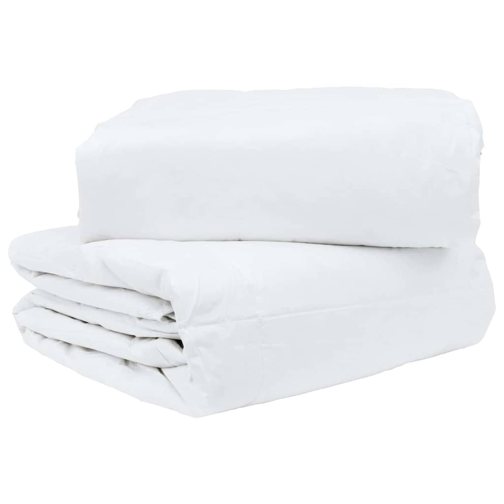 Quilt e Piumini Bianco 240 x 200 cm Piume