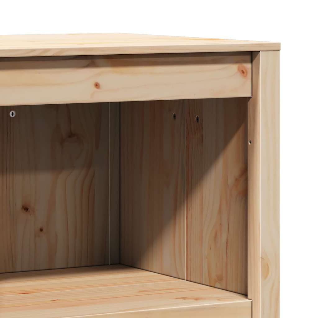 Mobile da cucina Marrone 55 x 55 x 92 cm Legno massello di pino