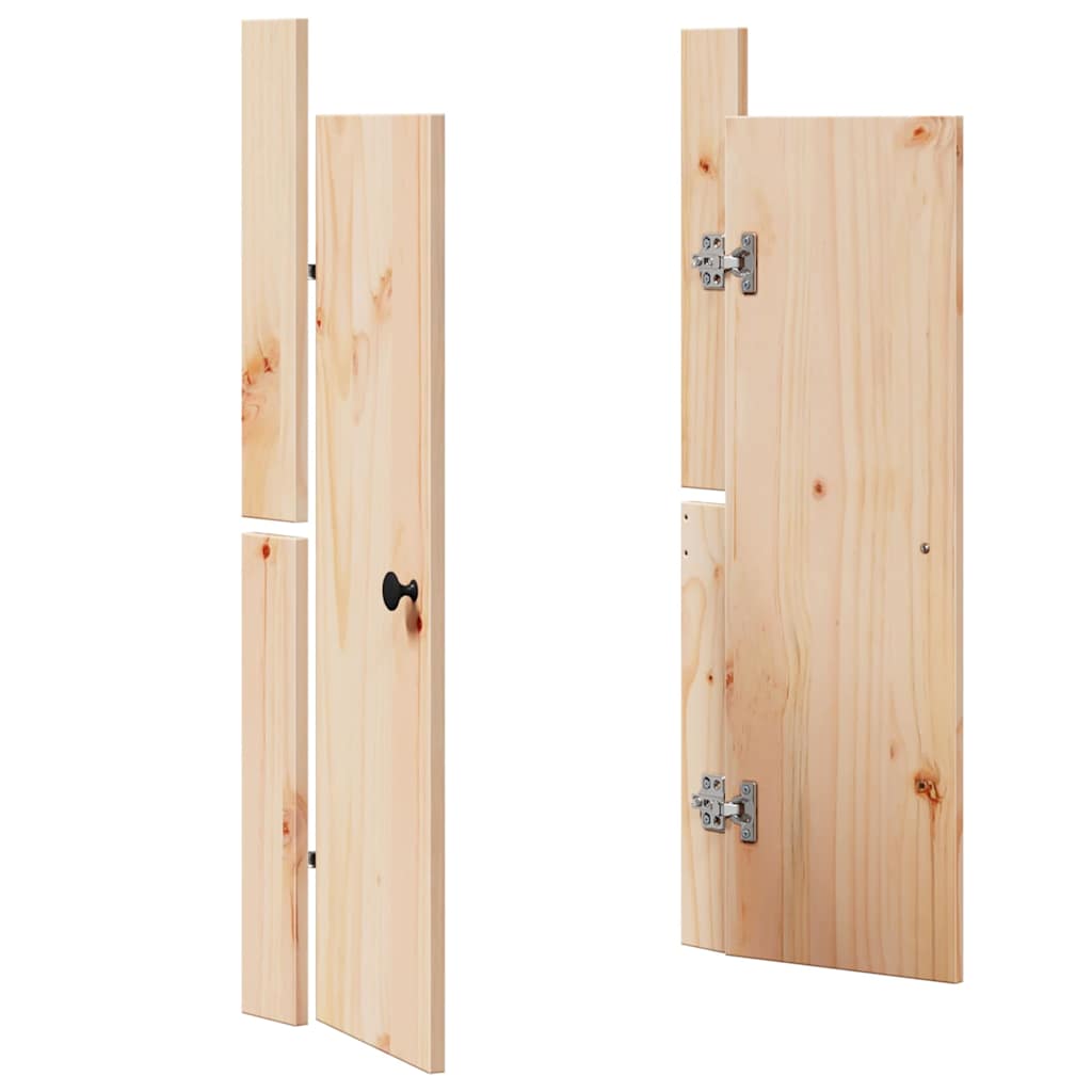 Porta da cucina Marrone 50 x 9 x 82 cm Legno massello di pino