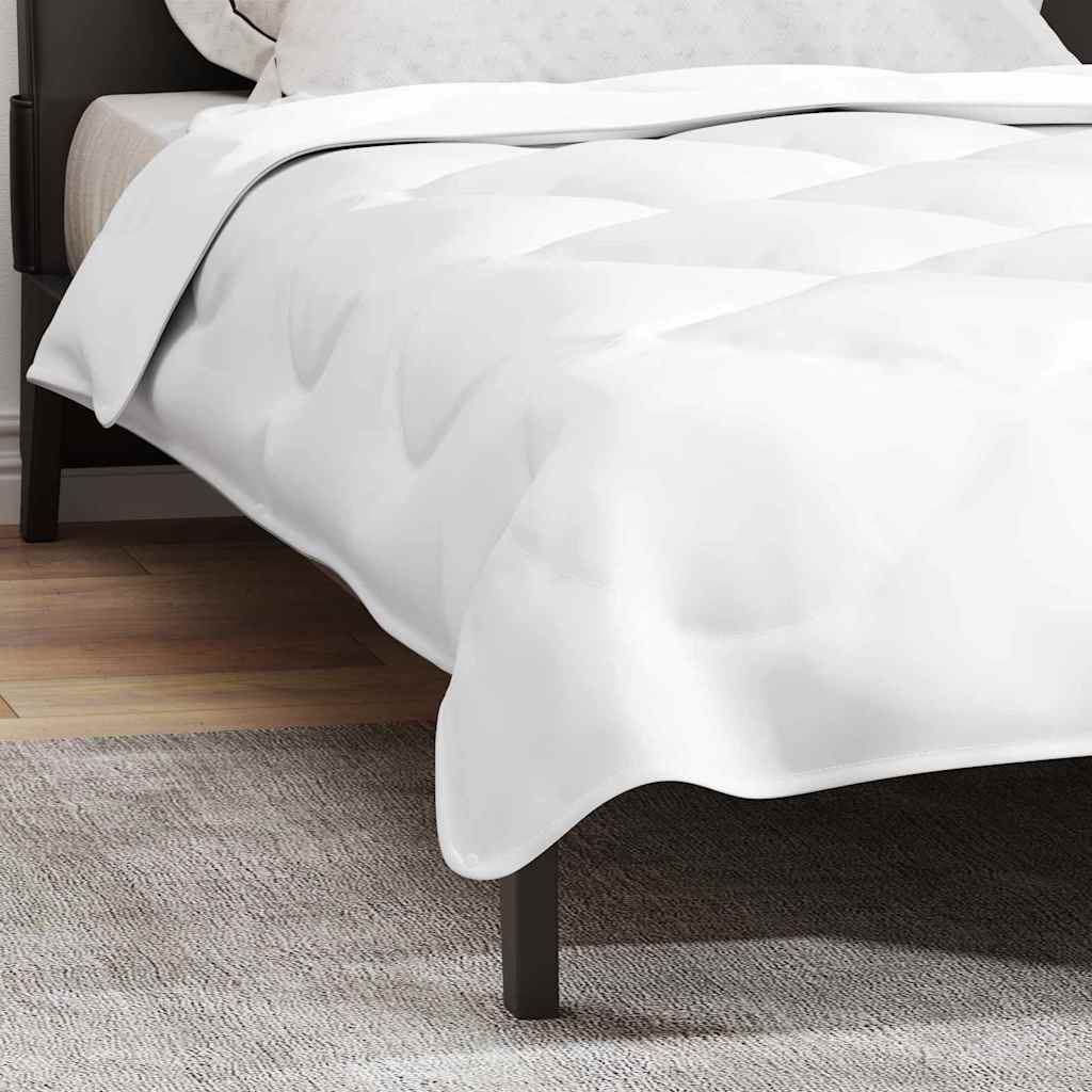 Trapunte & Duvet Bianco 155 x 200 cm Microfibra