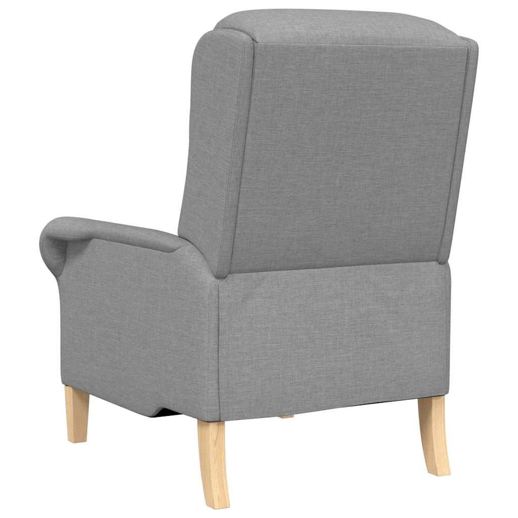 poltrona Grigio chiaro 76 x 94 x 102 cm Tessuto
