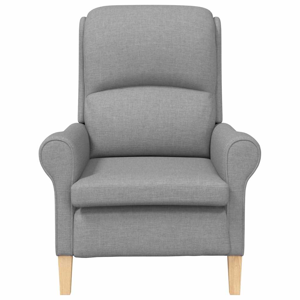 poltrona Grigio chiaro 76 x 94 x 102 cm Tessuto