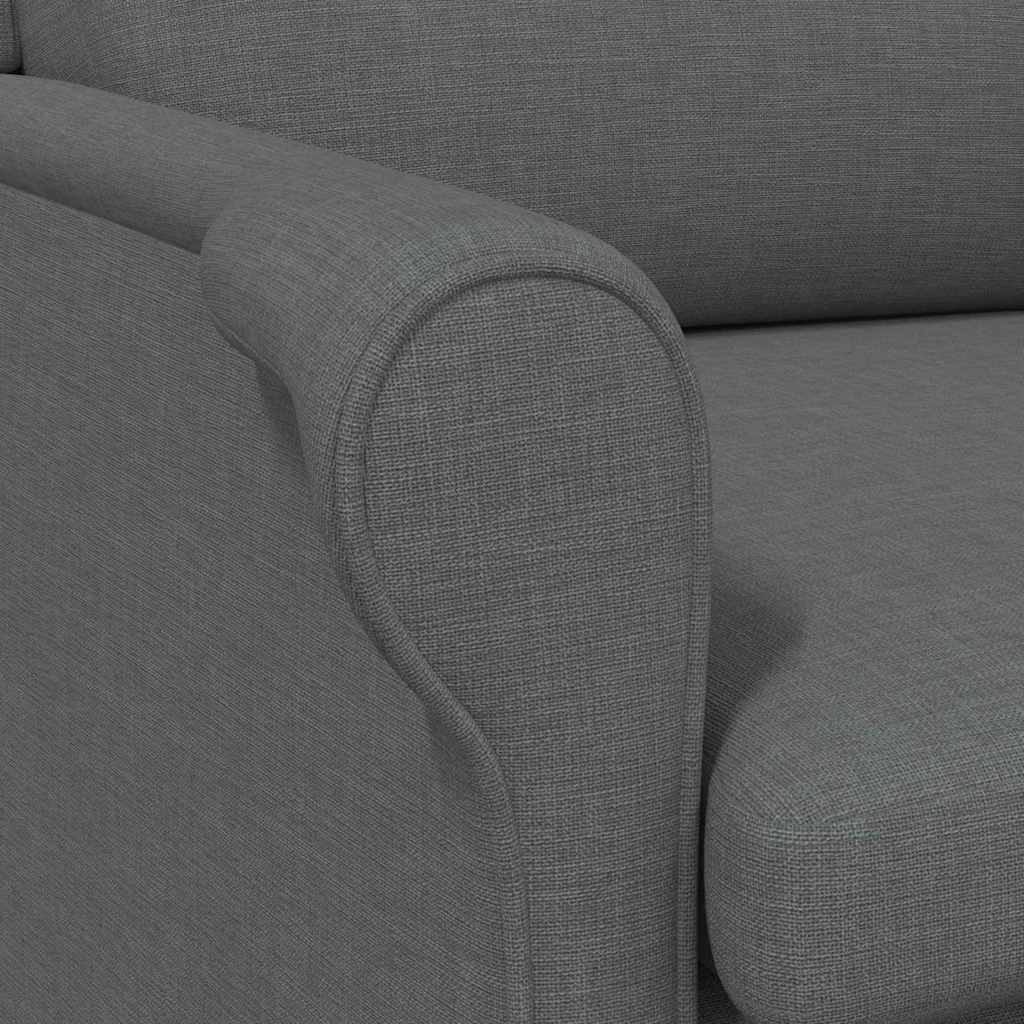 poltrona Grigio scuro 76 x 94 x 102 cm Tessuto