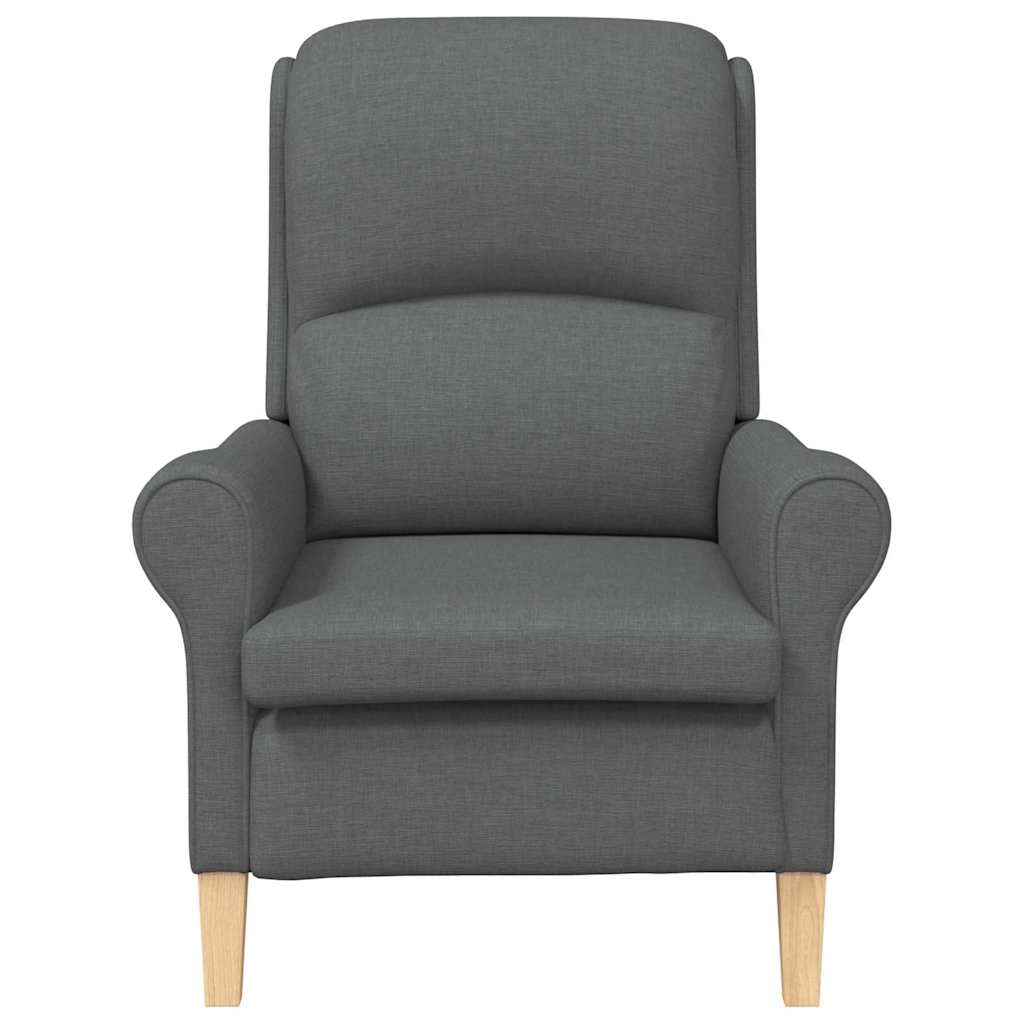 poltrona Grigio scuro 76 x 94 x 102 cm Tessuto