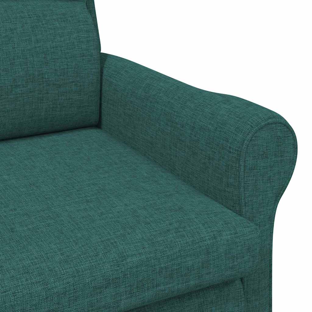 poltrona Verde scuro 76 x 94 x 102 cm Tessuto