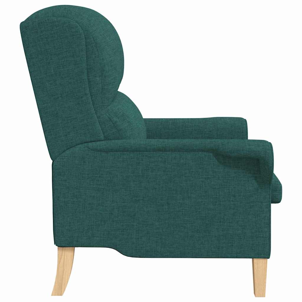 poltrona Verde scuro 76 x 94 x 102 cm Tessuto