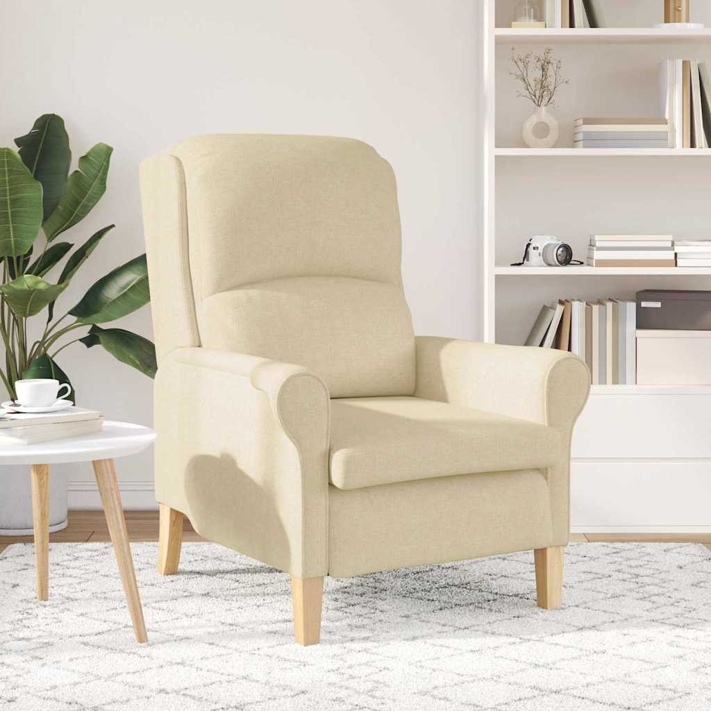 poltrona Crema 76 x 94 x 102 cm Tessuto