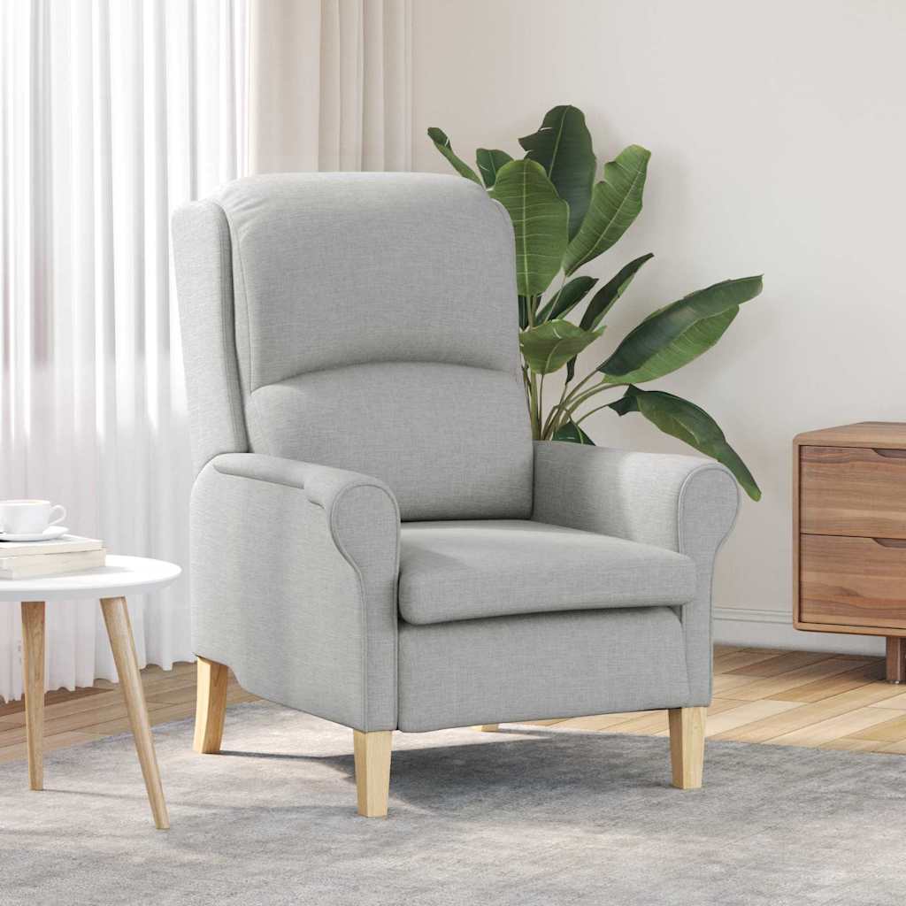 poltrona Grigio nuvola 76 x 94 x 102 cm Tessuto