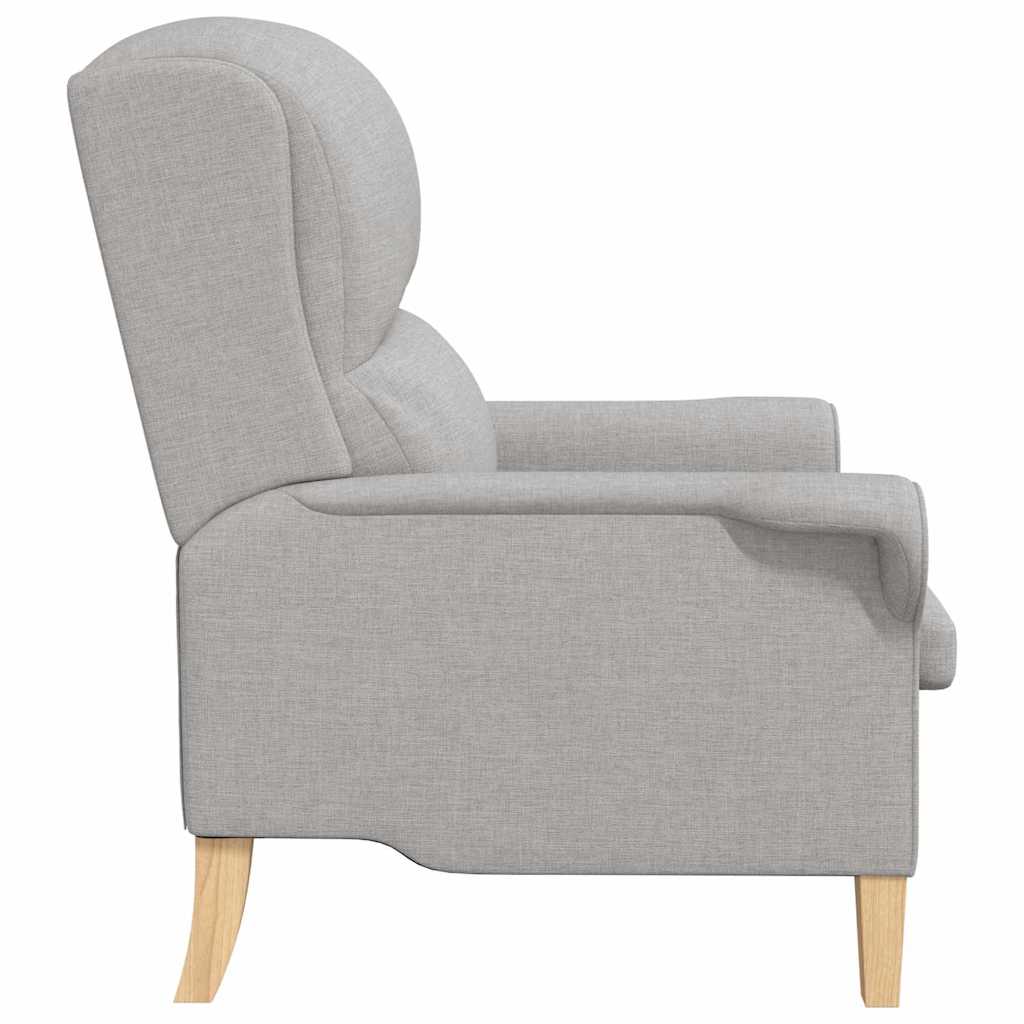 poltrona Grigio nuvola 76 x 94 x 102 cm Tessuto
